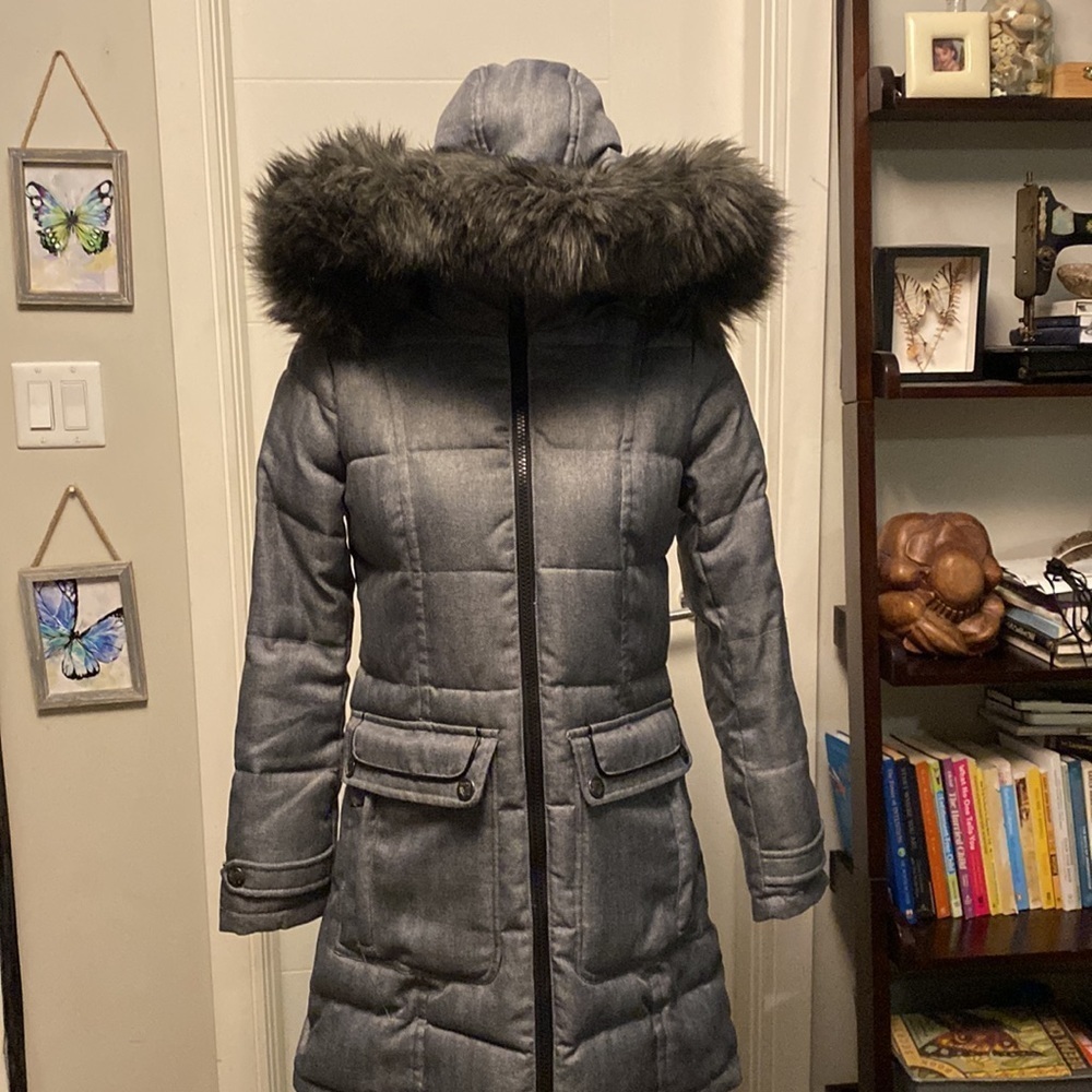 Red X Collection Herringbone Parka - Picture 3 of 15